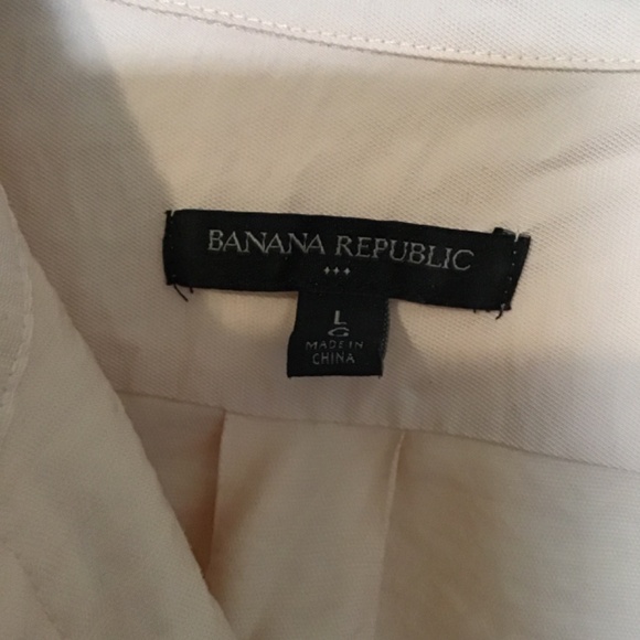 Cotton oversized shirt, size L, Peach - Picture 2 of 2